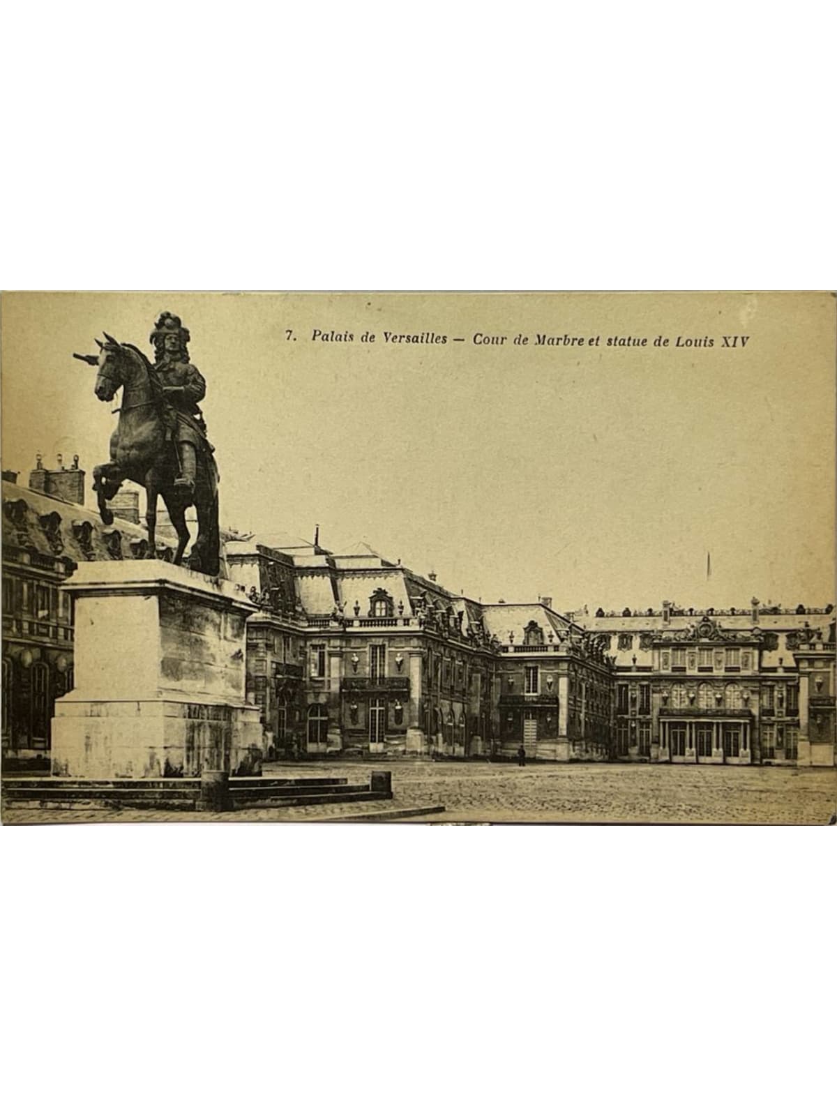 Recto de la carte postale