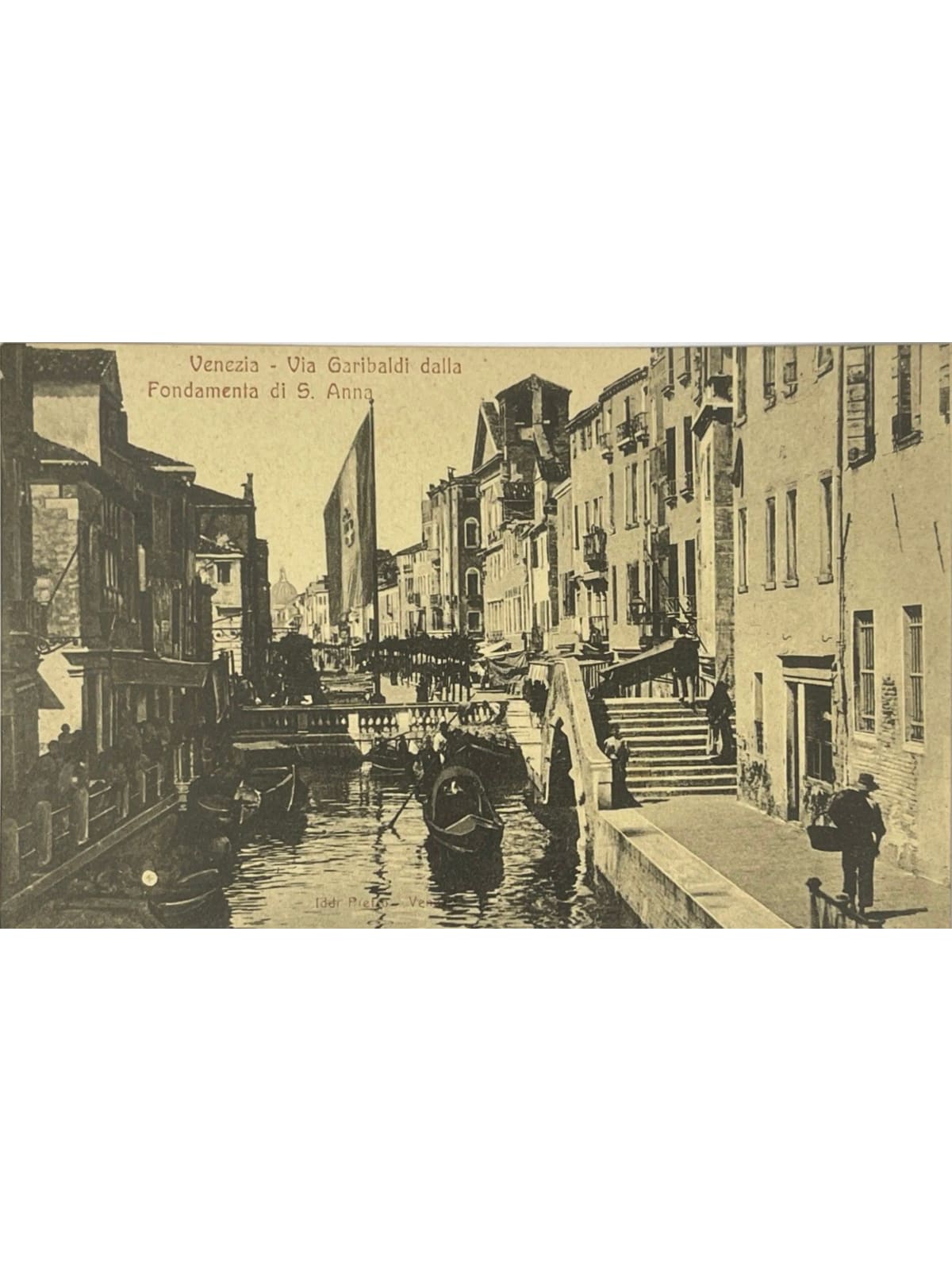 Recto de la carte postale