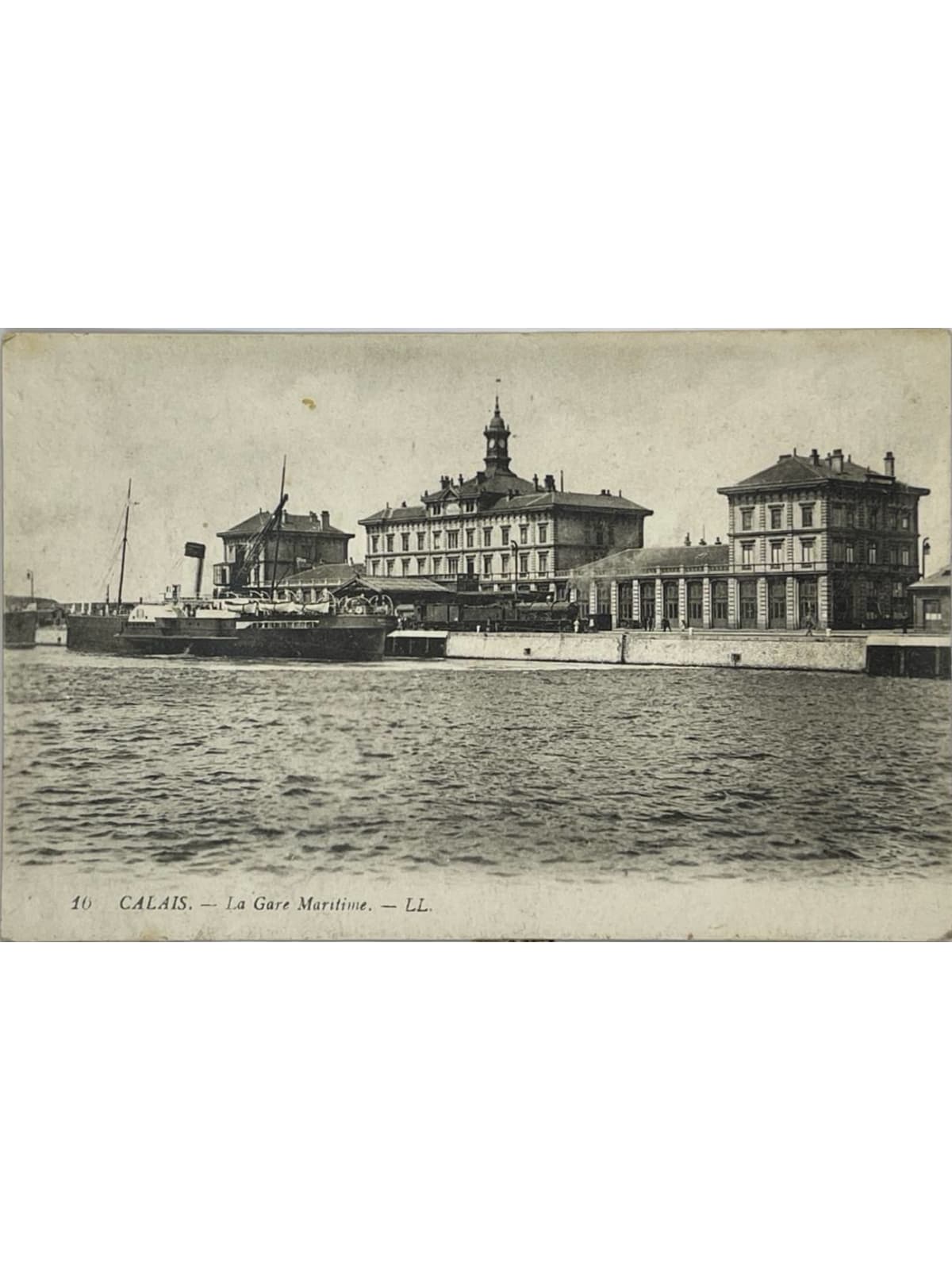 Recto de la carte postale