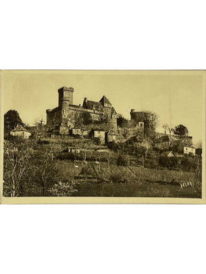 Prudhomat – Château de Castelnau-Bretenoux, vue d'ensemble – CPA n° 314