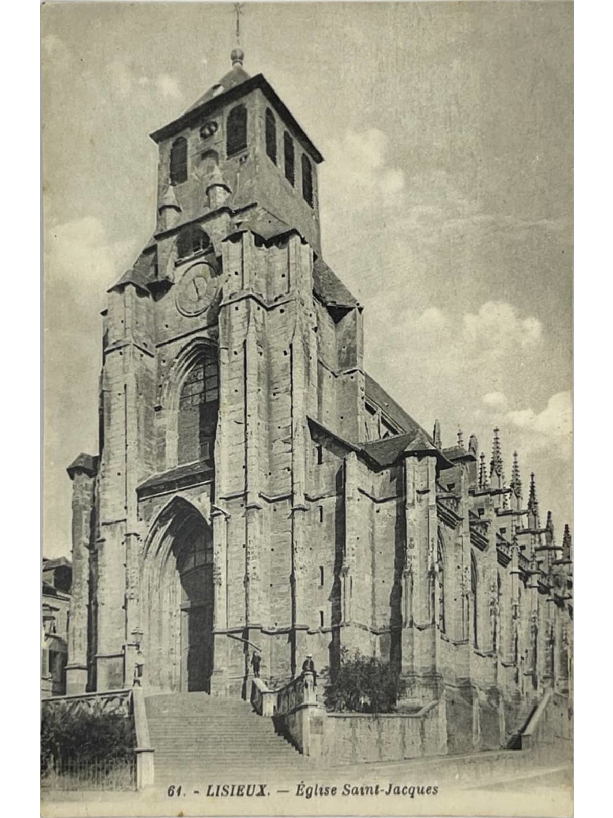 Recto de la carte postale