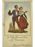 Recto de la carte postale
