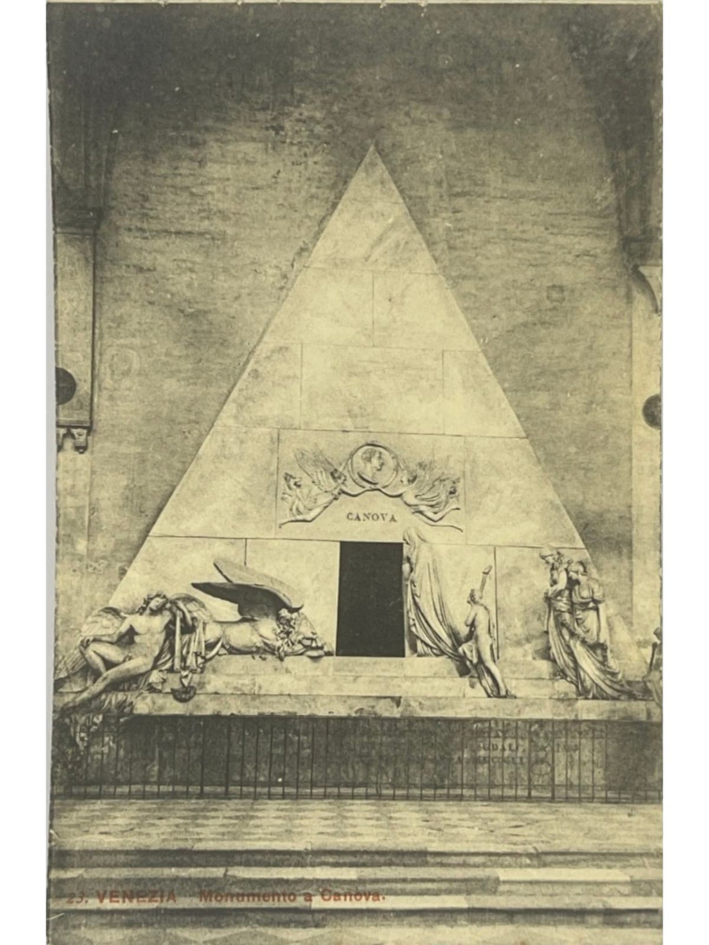 Recto de la carte postale