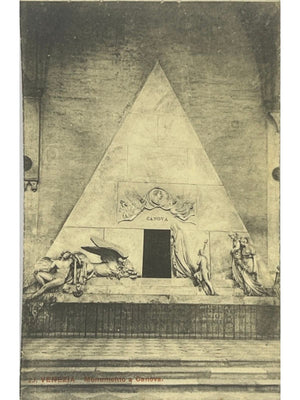 Venedig – Canova-Denkmal in der Frari-Kirche – alte AK Nr. 23