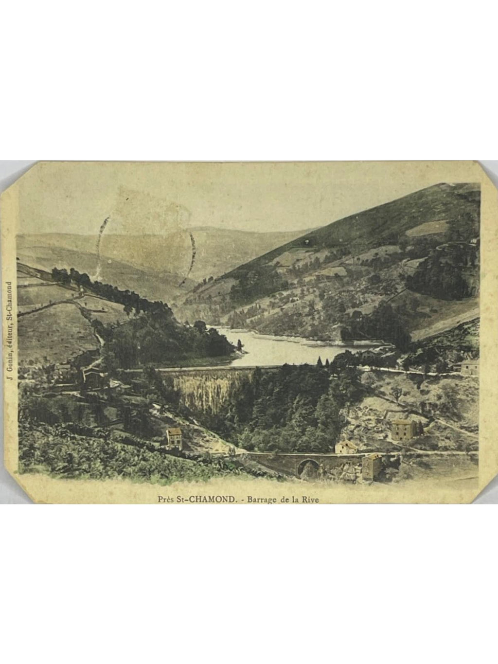 Recto de la carte postale