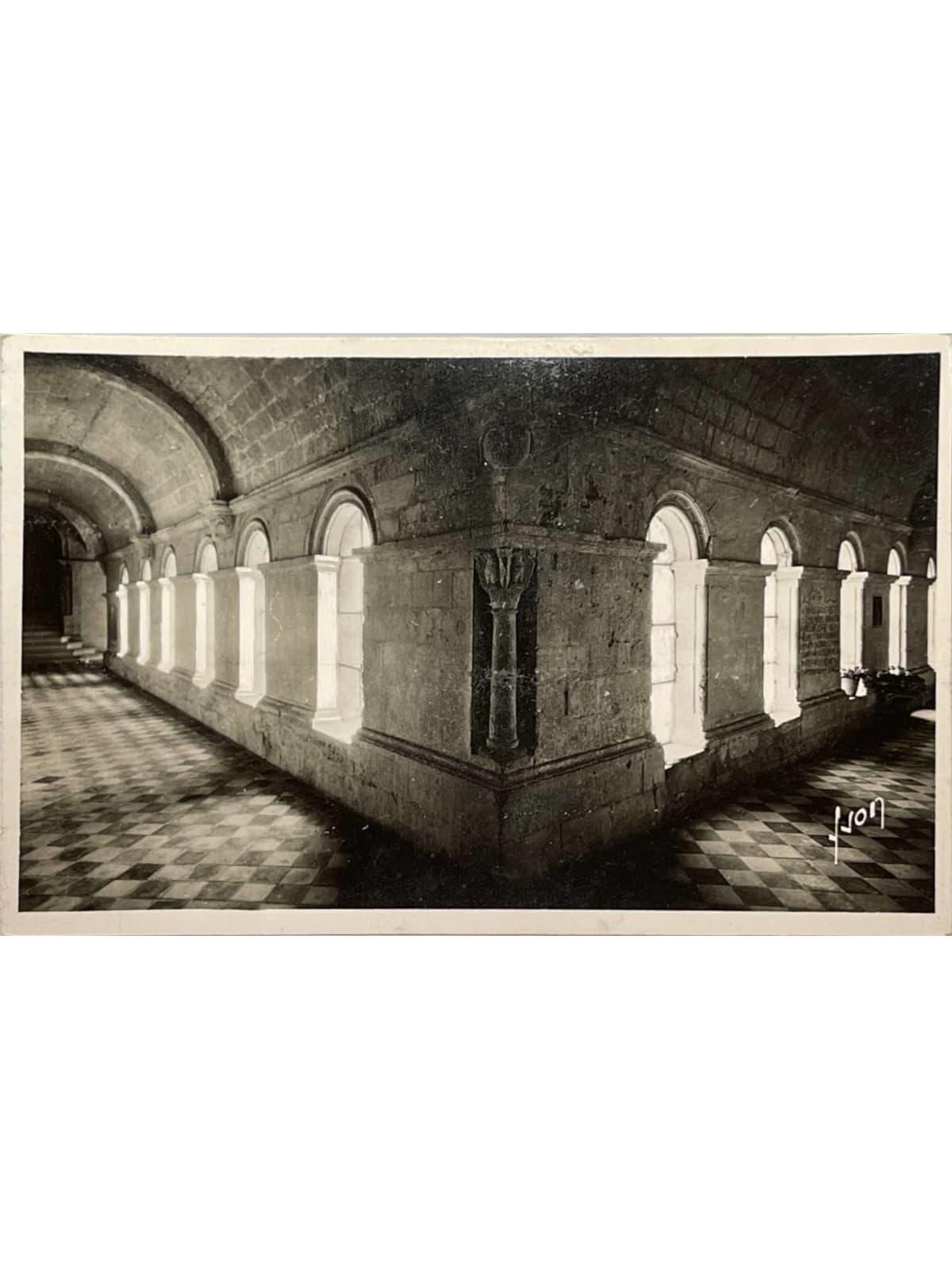 Recto de la carte postale