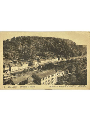 Avallon – Cousin-le-Pont, bois des Alleux et route des Châtelaines – CPA