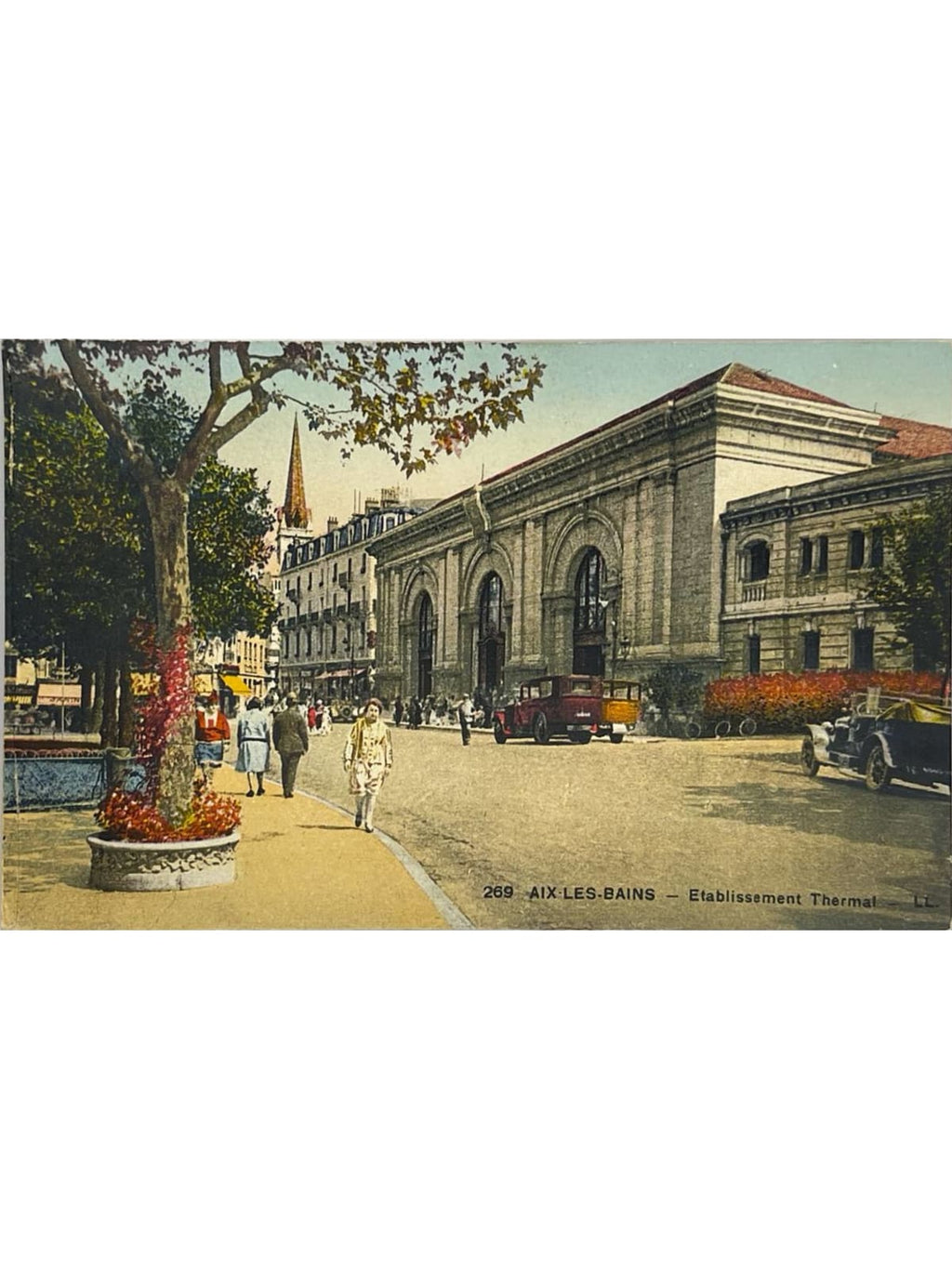 Recto de la carte postale