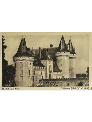 Sully-sur-Loire – Château féodal – CPA n° 37