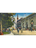 Recto de la carte postale
