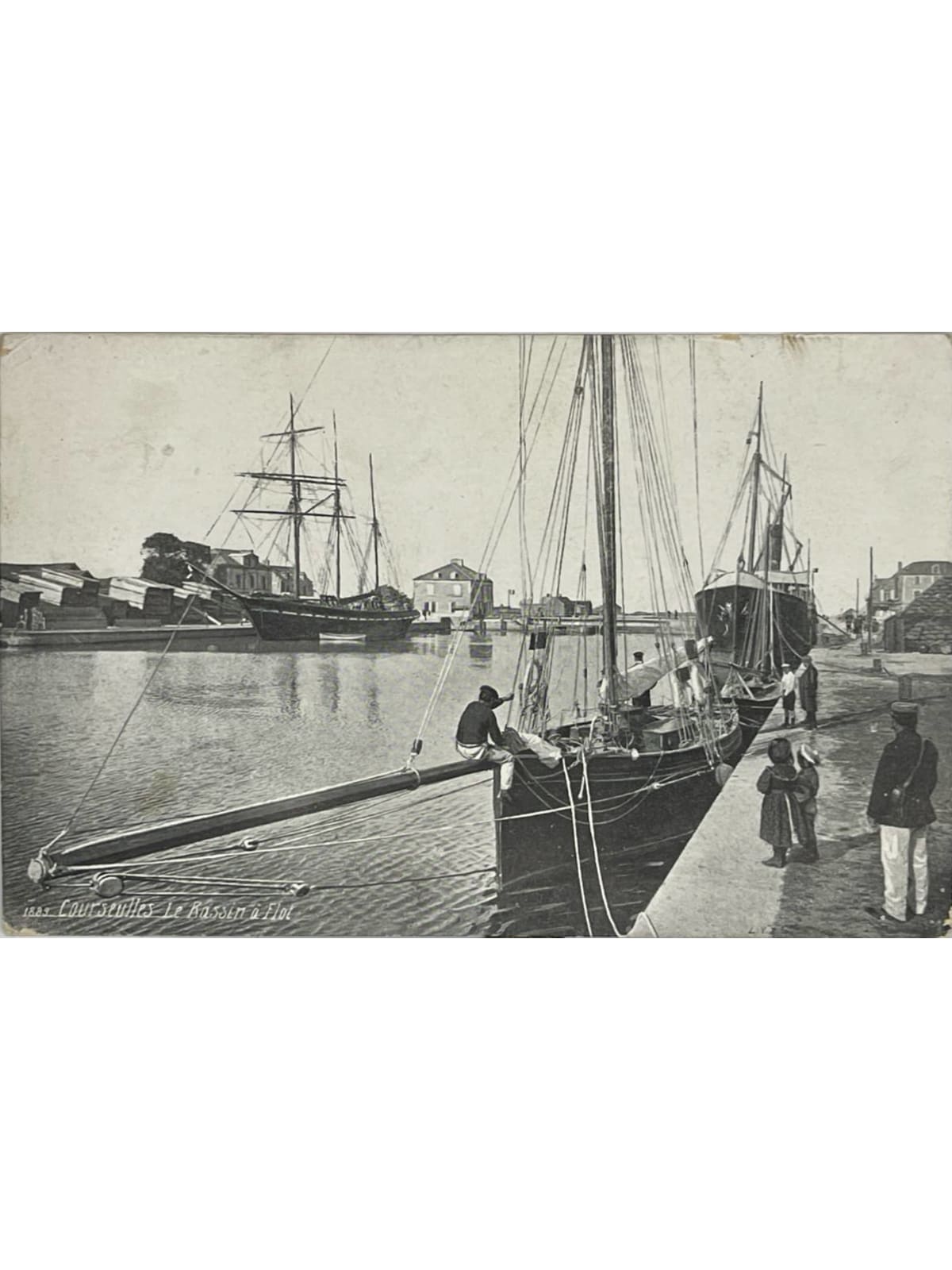 Recto de la carte postale