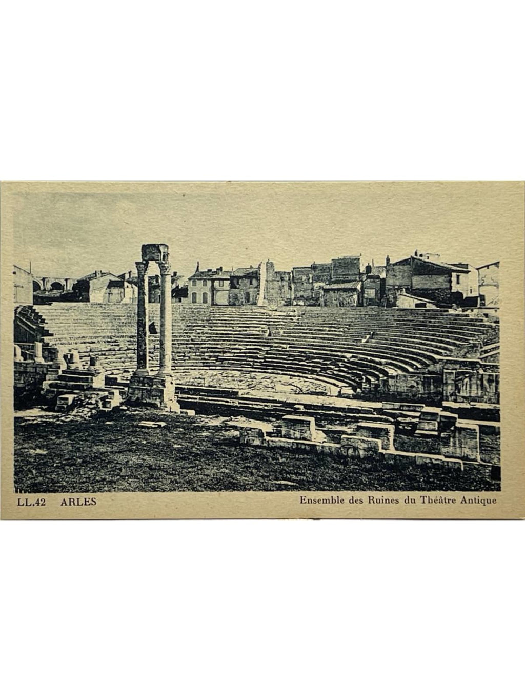 Recto de la carte postale