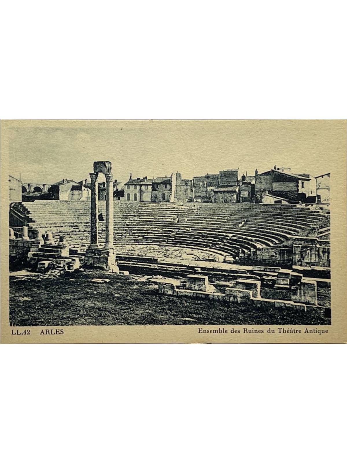 Recto de la carte postale