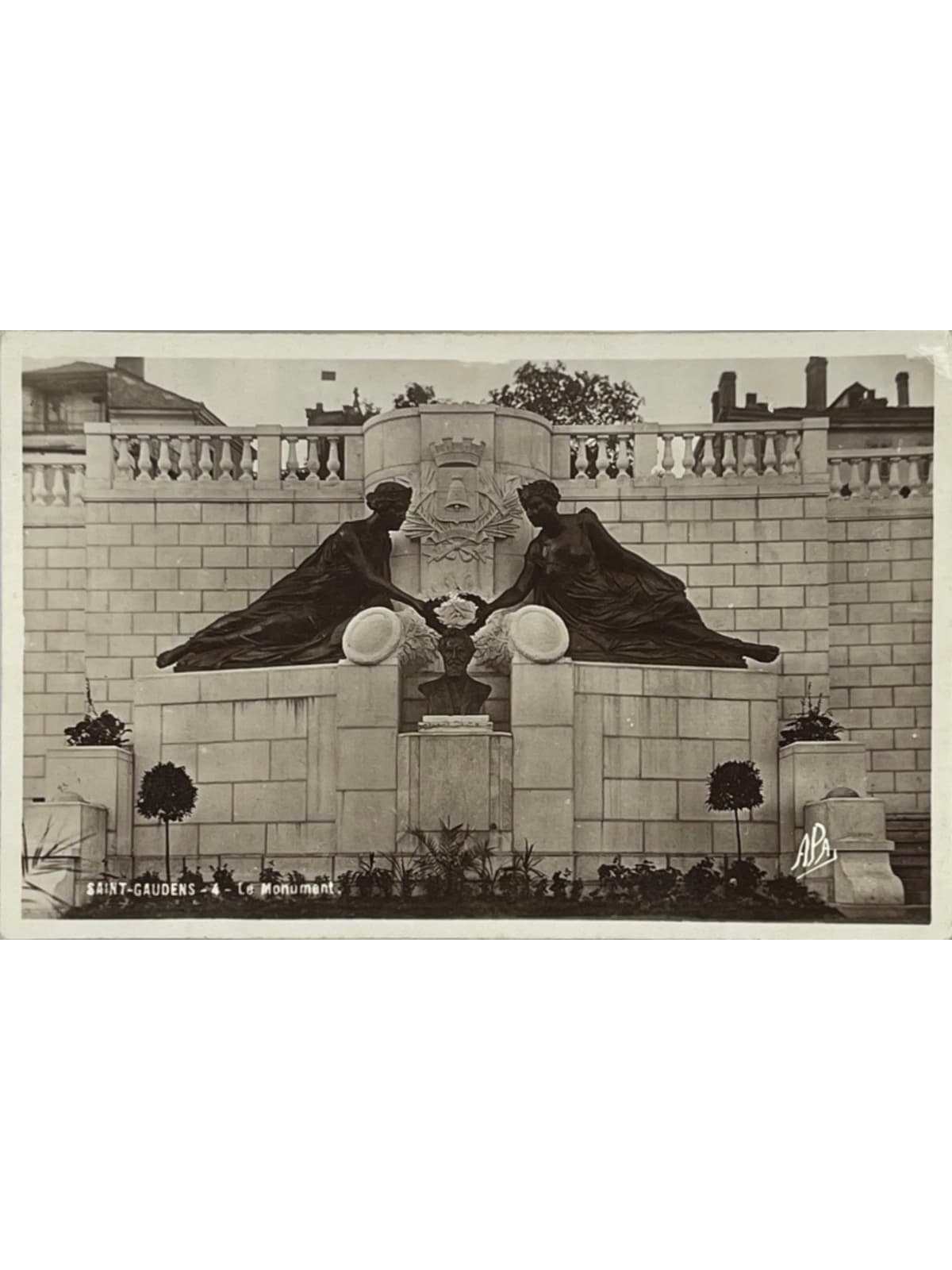 Recto de la carte postale