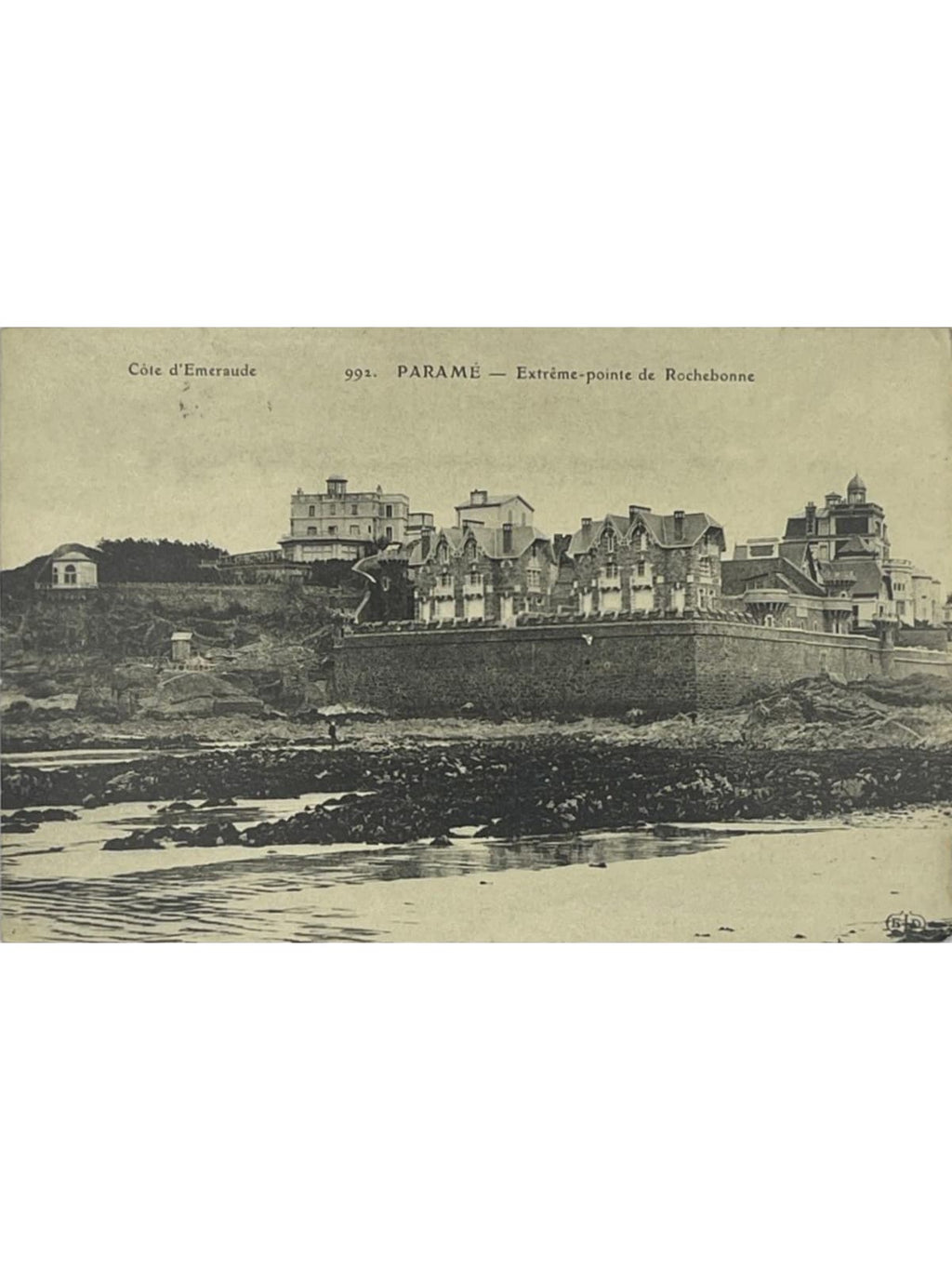 Recto de la carte postale