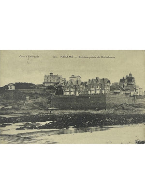 Paramé – Extrême-pointe de Rochebonne, Côte d’Émeraude – CPA 1915