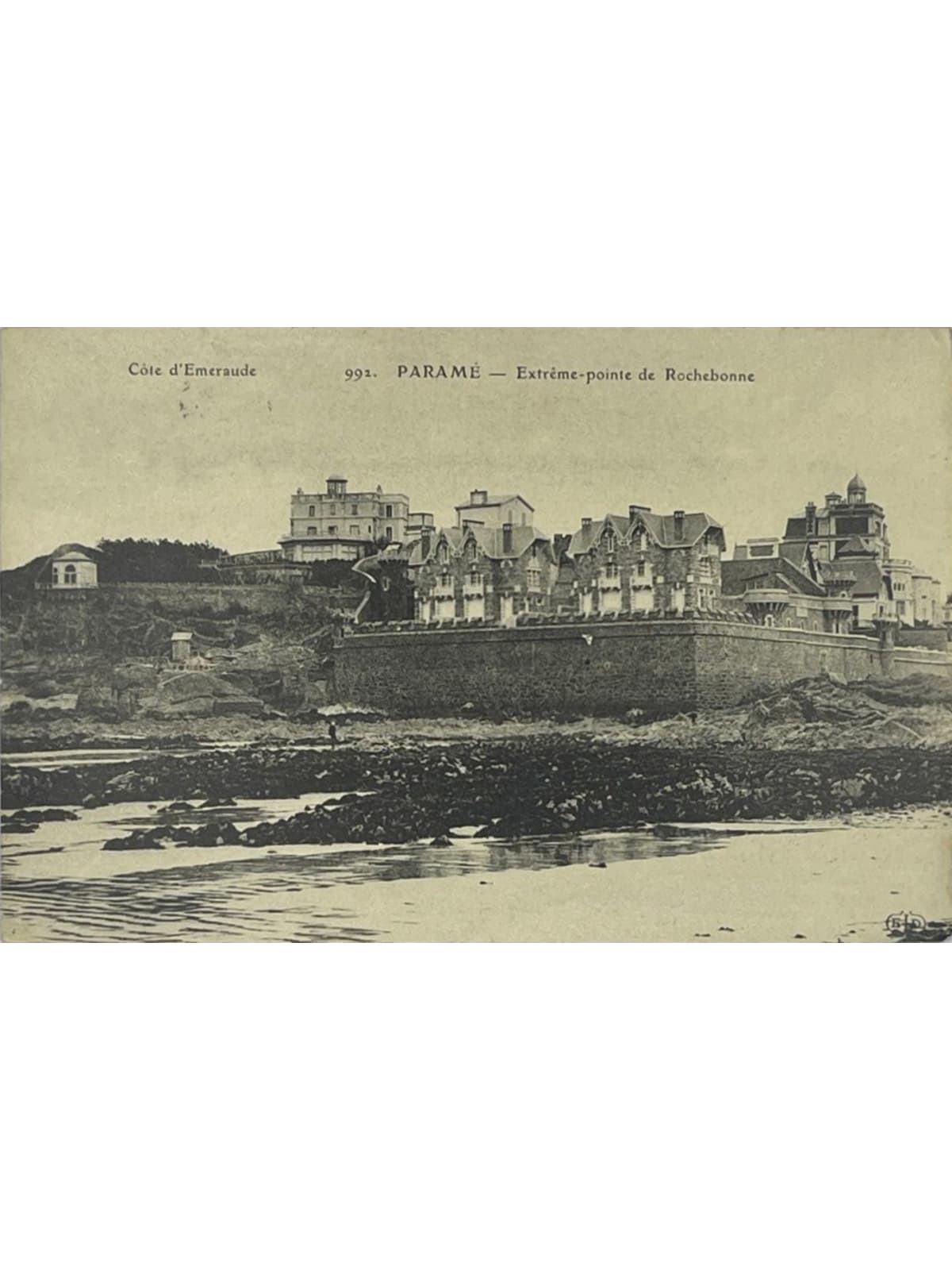 Recto de la carte postale
