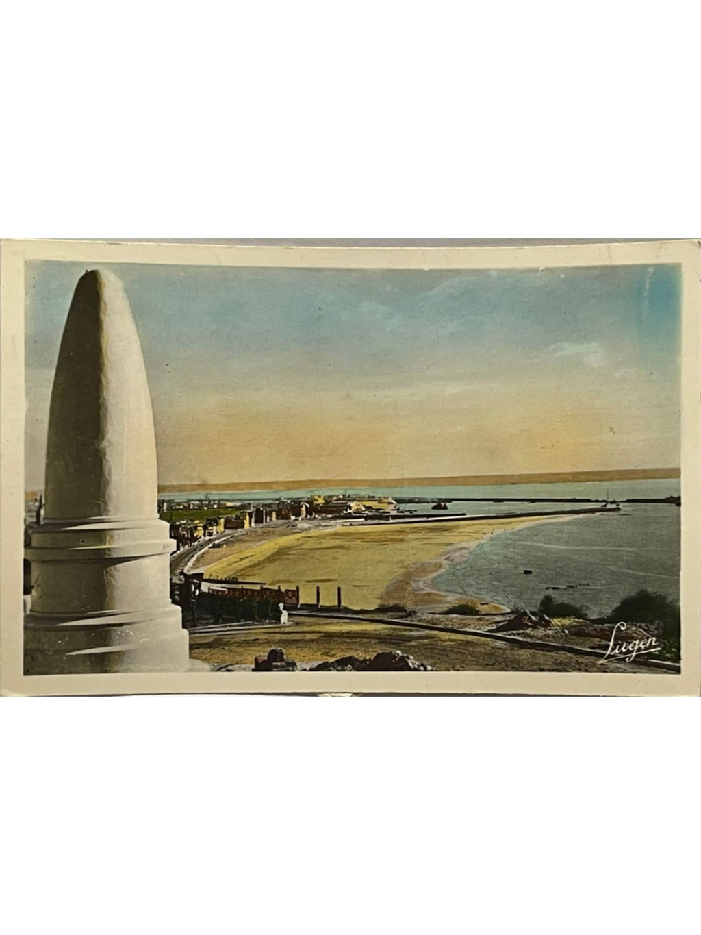 Recto de la carte postale