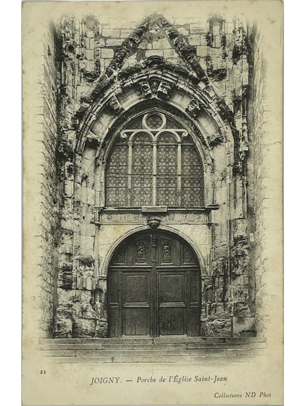 Recto de la carte postale