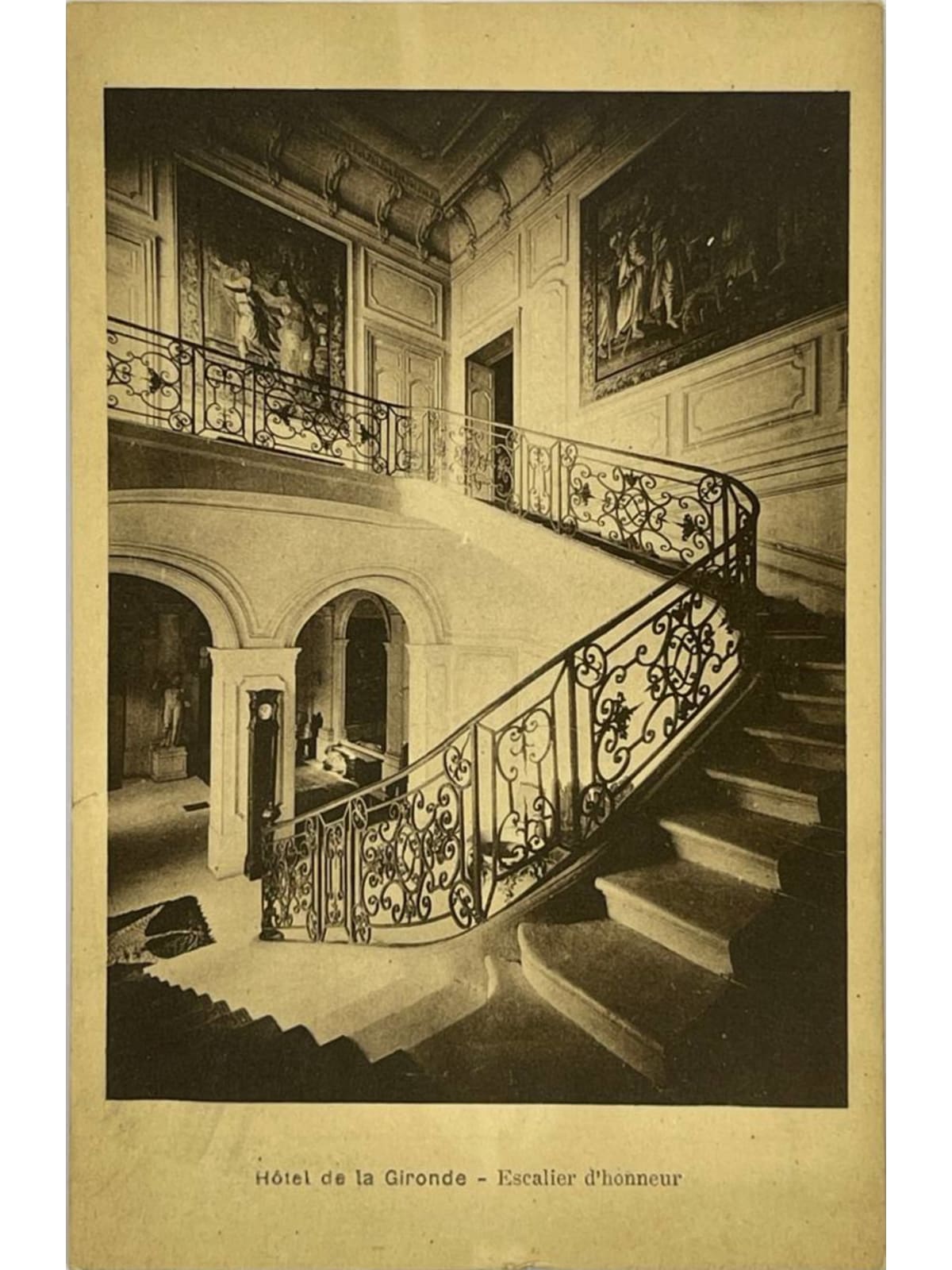 Recto de la carte postale