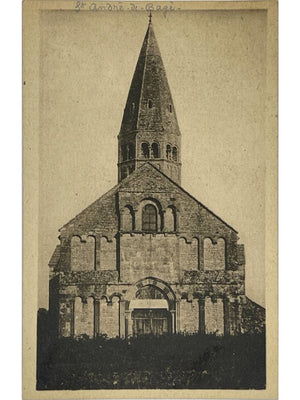 Saint-André-de-Bâgé – Église romane du XIIe siècle – CPSM 1948