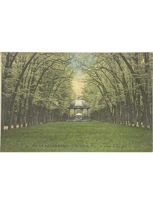 Compiègne – Palais de Compiègne, un coin du parc – CPA colorisée