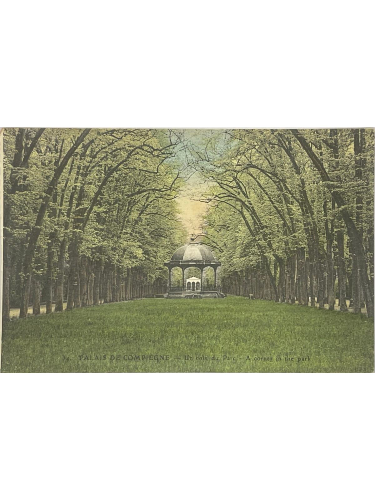 Recto de la carte postale