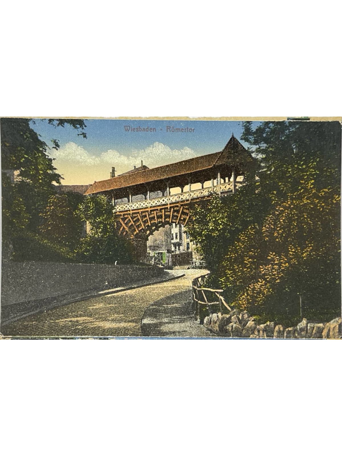 Recto de la carte postale