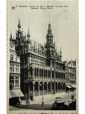 Bruxelles – Maison du Roi, Grand-Place – CPA ancienne n°10