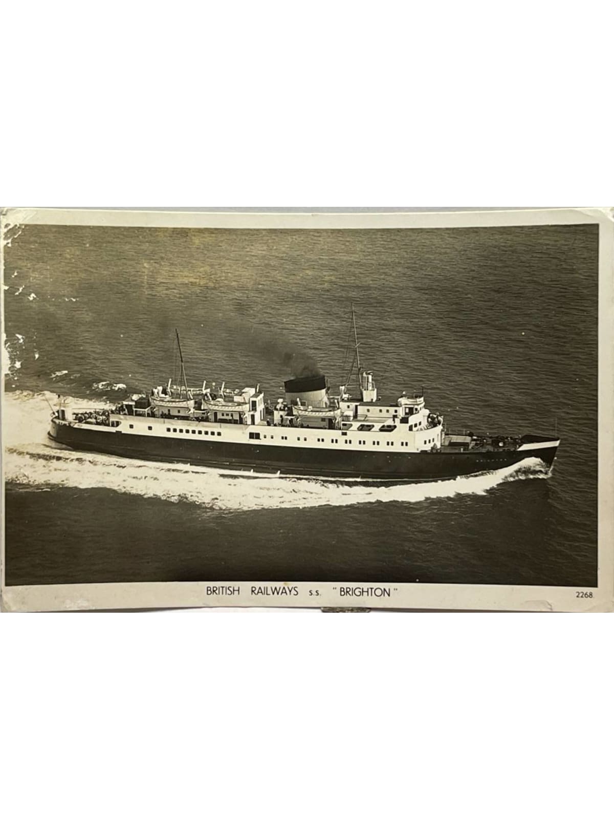 Recto de la carte postale