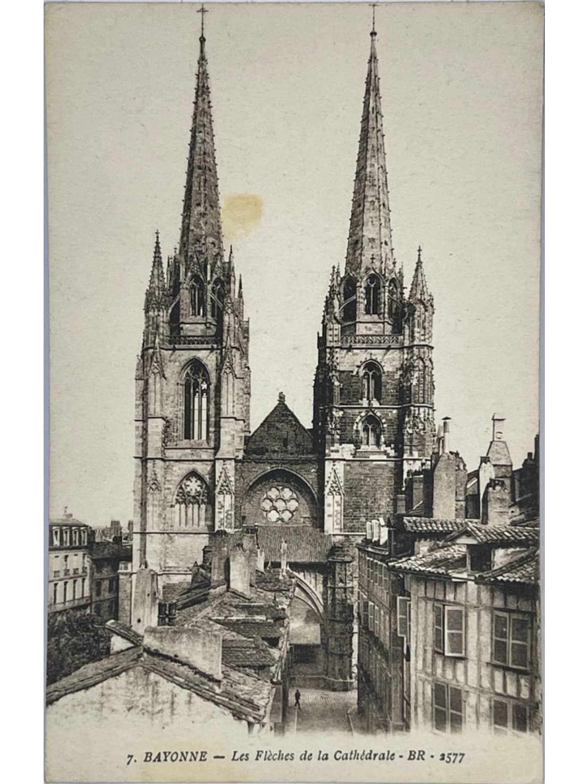 Recto de la carte postale