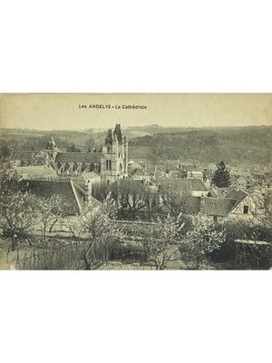 Les Andelys (Eure) – La Cathédrale, vue générale – CPA 1910