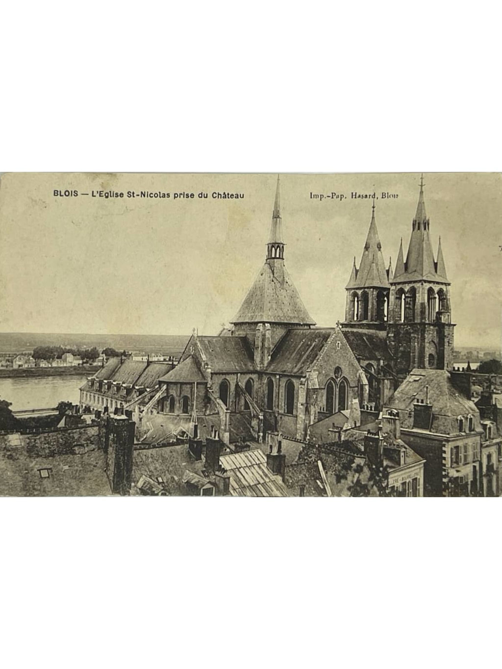 Recto de la carte postale