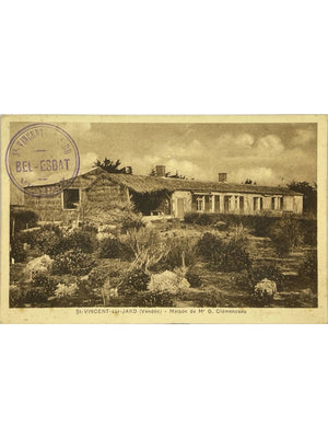 Saint-Vincent-sur-Jard – Maison de Georges Clemenceau – Vendée – CPA années 1920