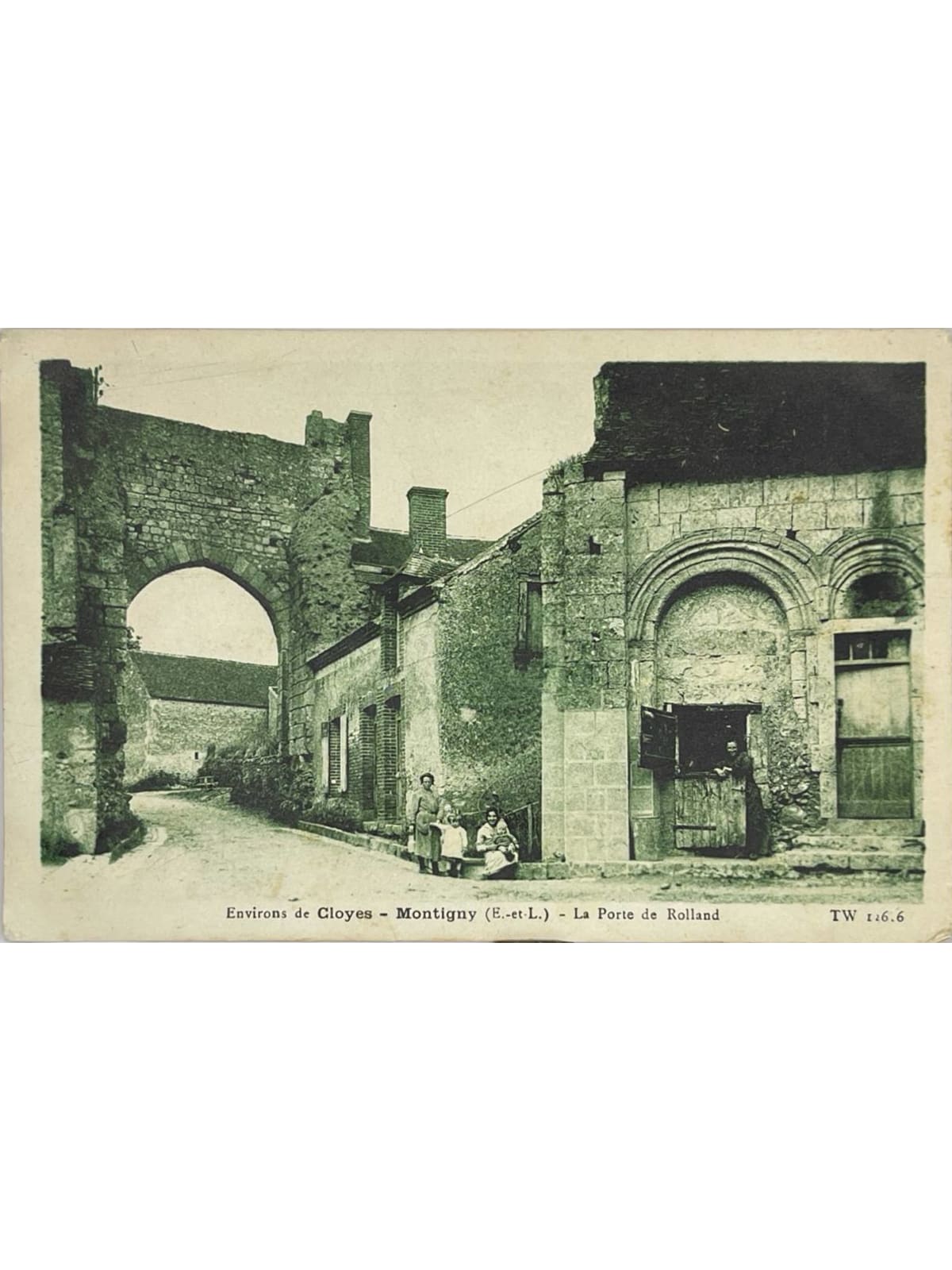 Recto de la carte postale