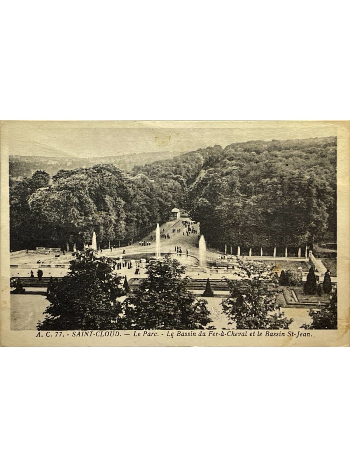 Recto de la carte postale