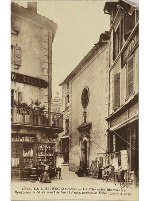 La Louvesc – Chapelle mortuaire de Saint Régis – CPA n° 2721