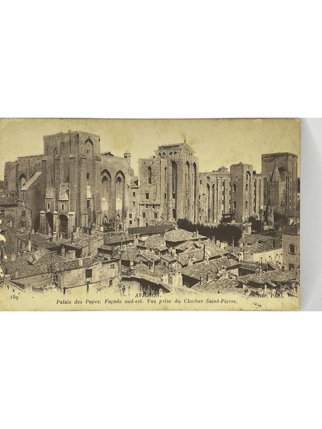 Recto de la carte postale