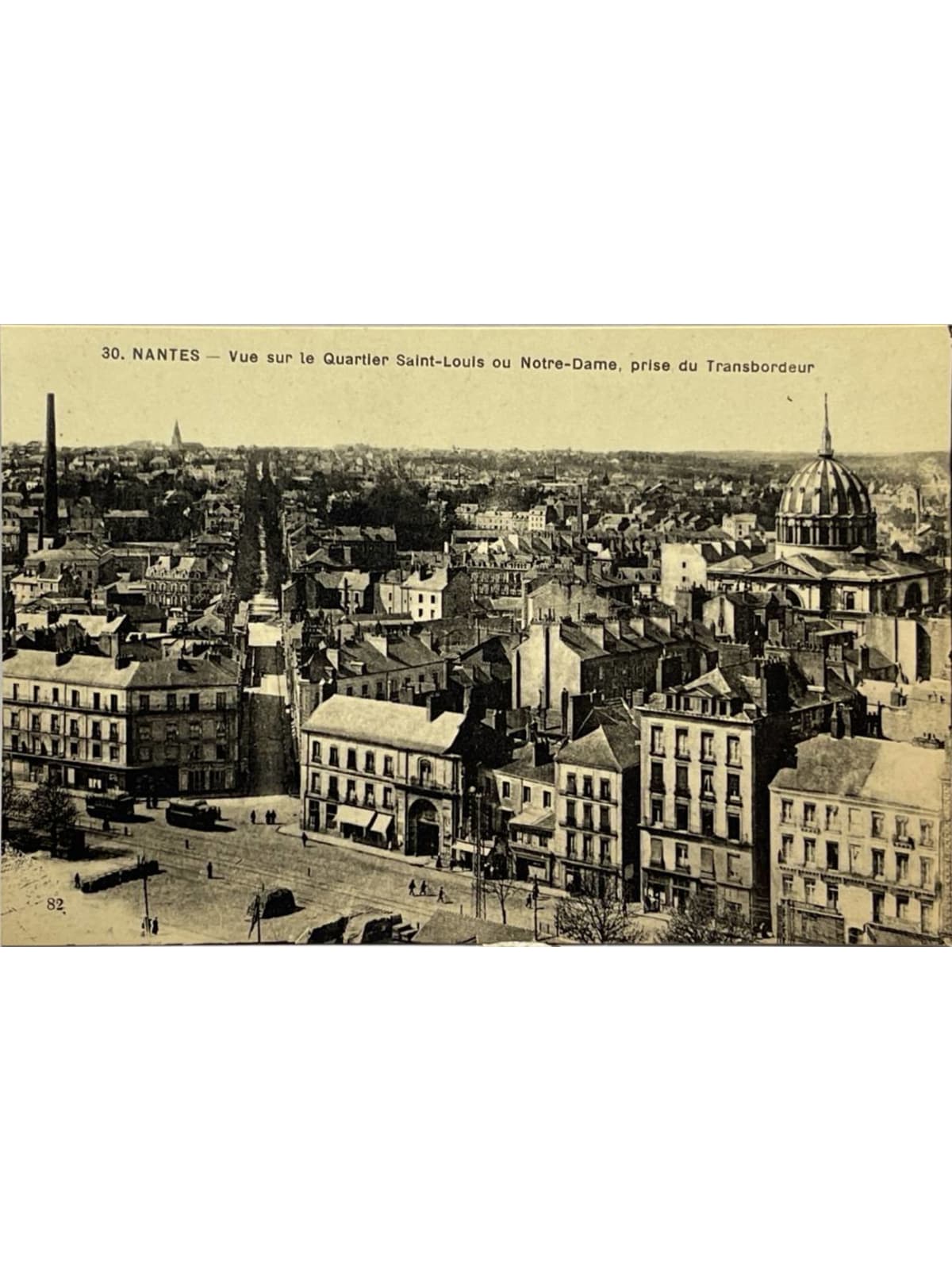 Recto de la carte postale