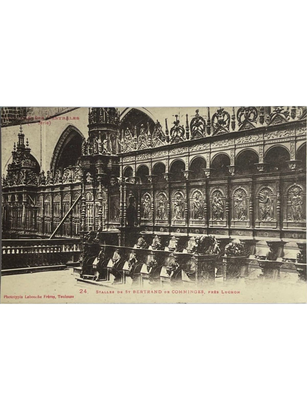 Recto de la carte postale