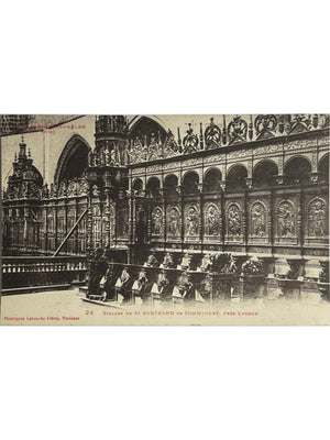 Saint-Bertrand-de-Comminges – Stalles de la cathédrale – CPA n°24