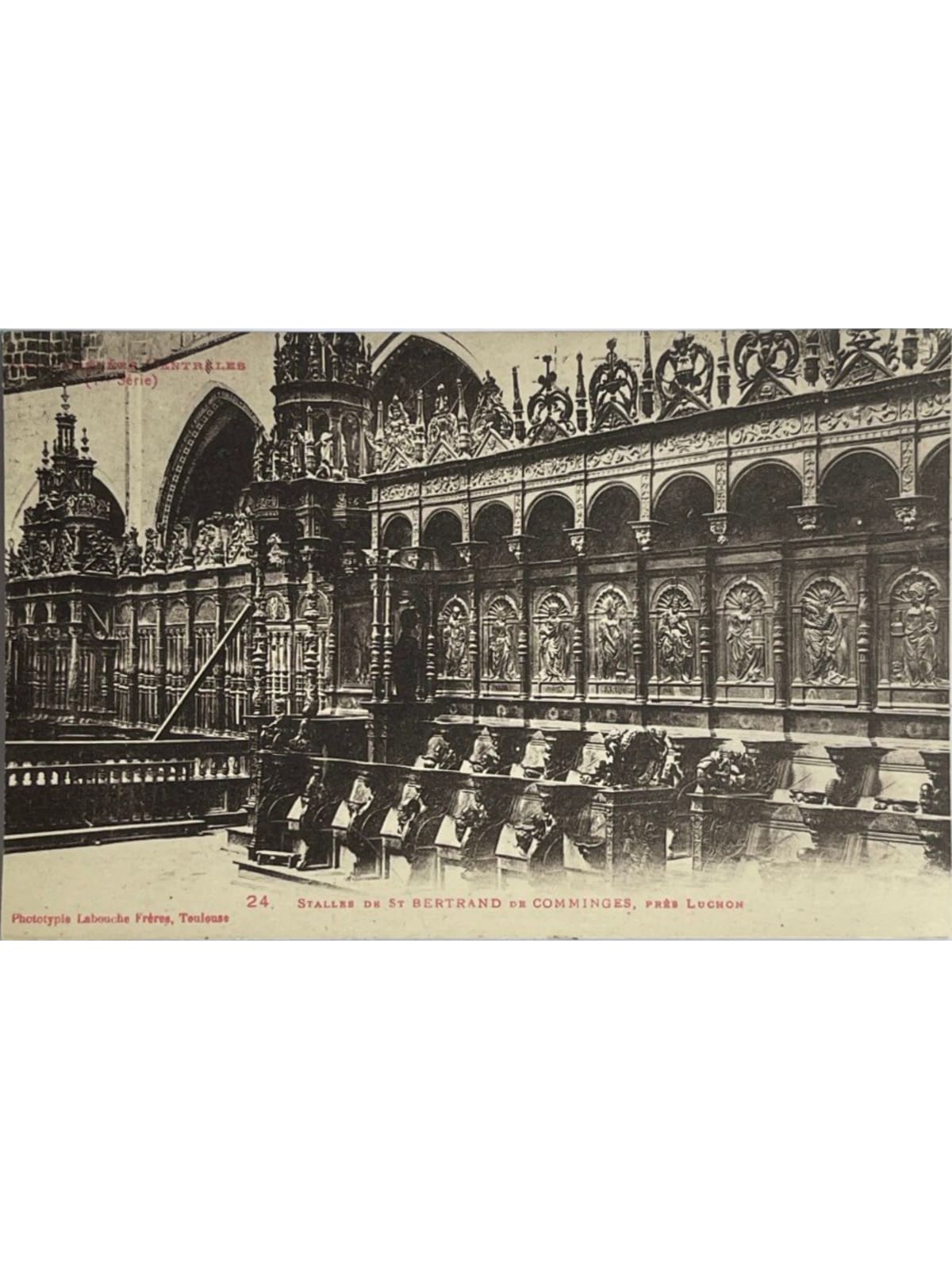 Recto de la carte postale