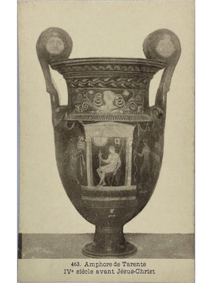 Amphore de Tarente du IVe siècle av. J.-C. – CPA n° 463