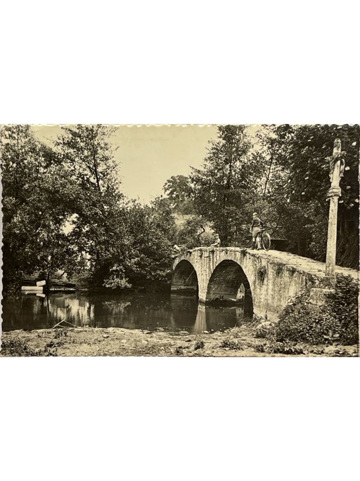 Recto de la carte postale