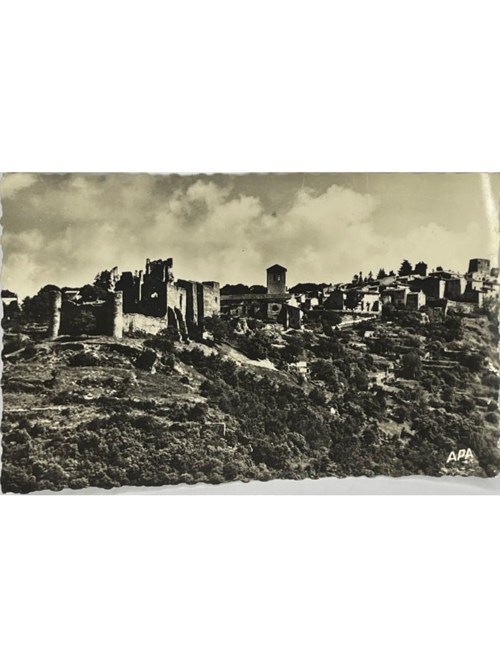 Recto de la carte postale