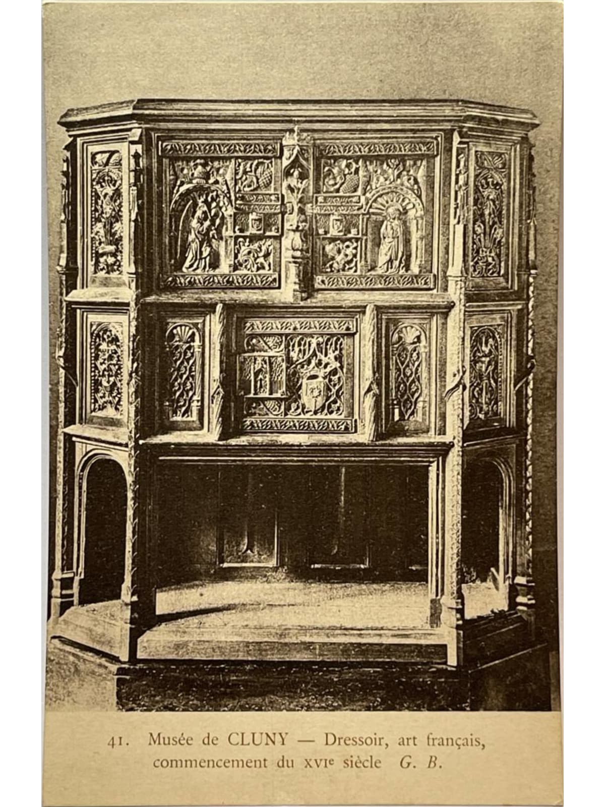 Recto de la carte postale