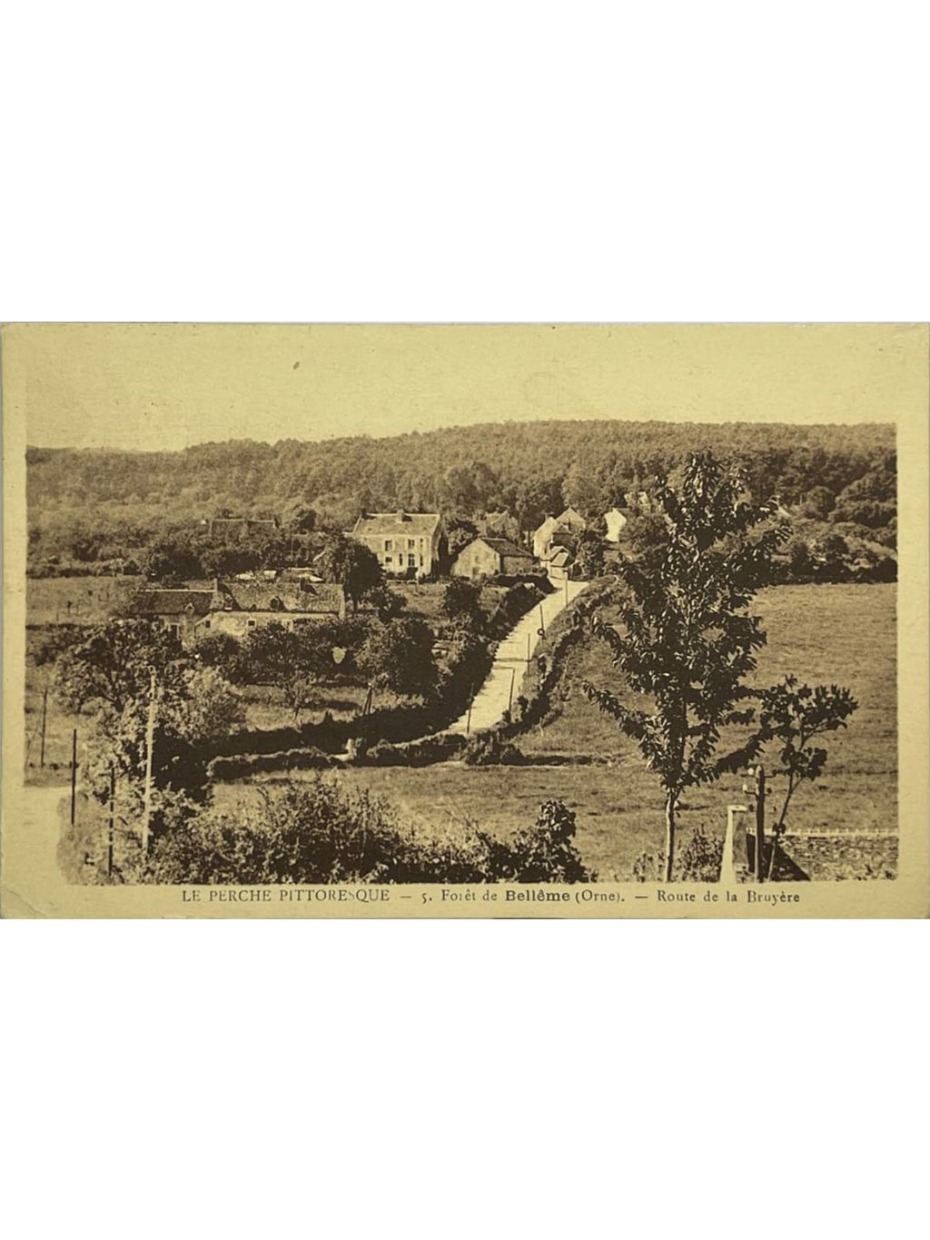 Recto de la carte postale