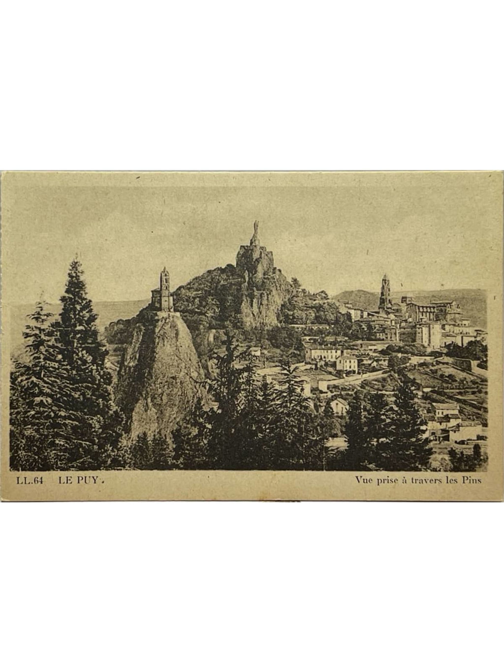 Recto de la carte postale