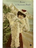 Recto de la carte postale