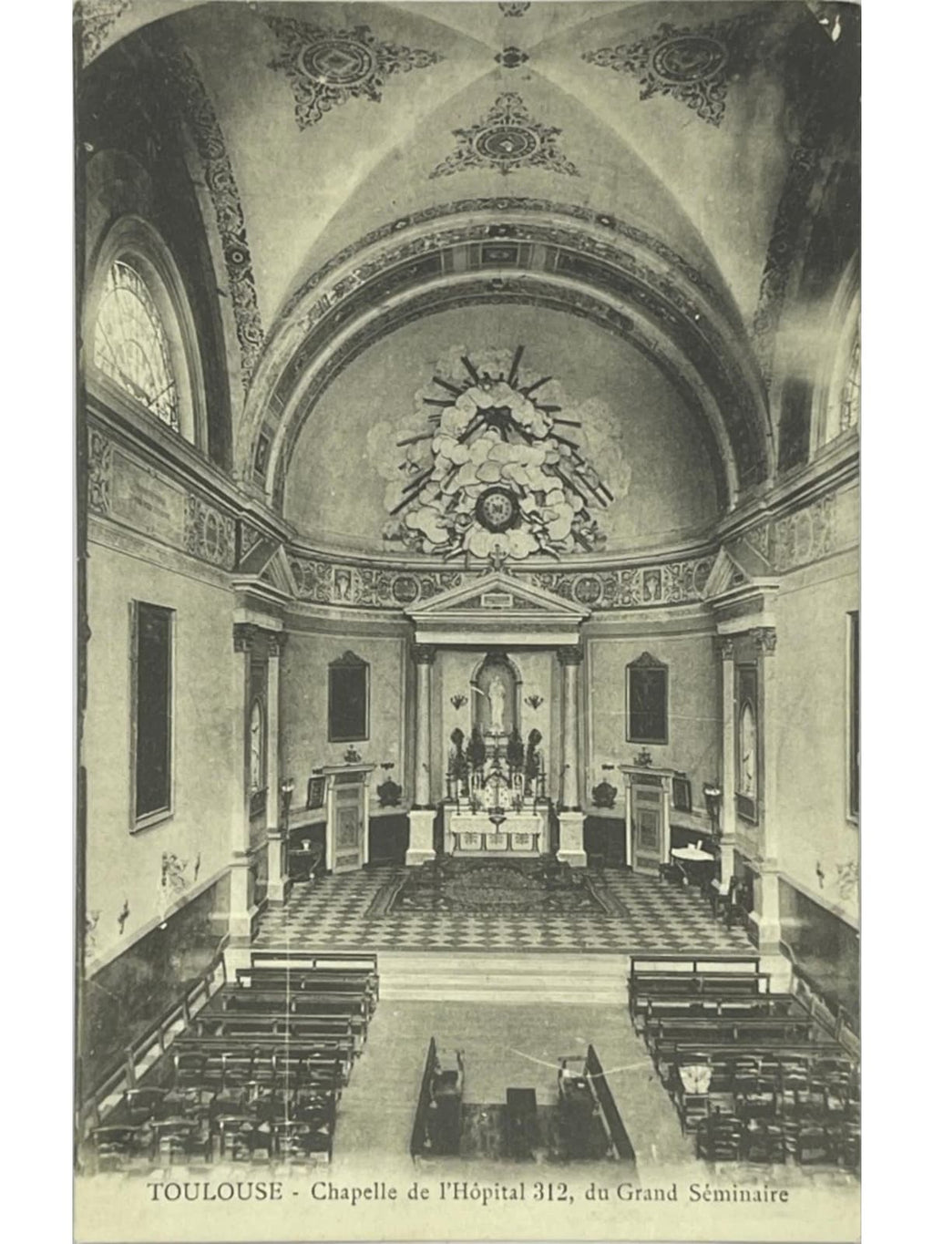 Recto de la carte postale